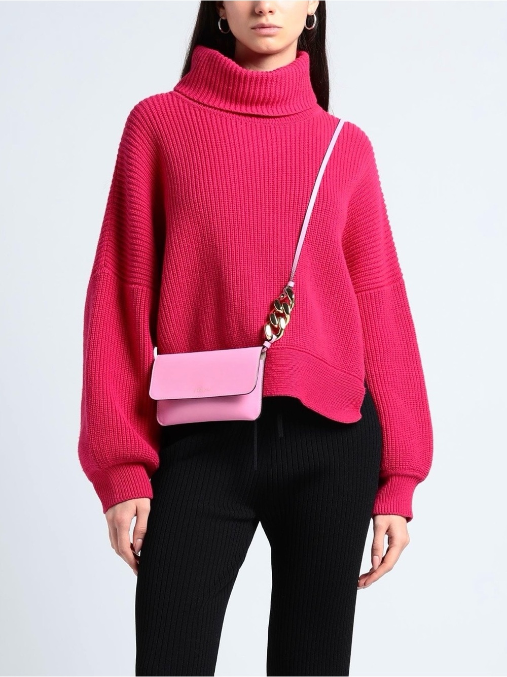 JW Anderson Crossbody Pink Phone Pouch